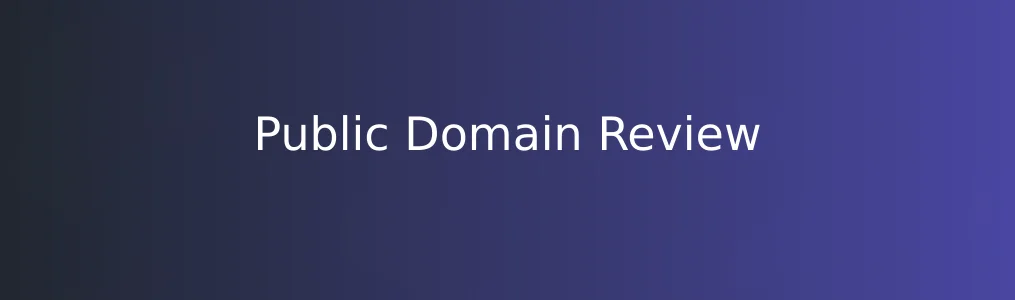 Public Domain Review特色图片