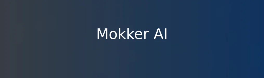 《Mokker AI》使用教程:3步生成专业背景图像