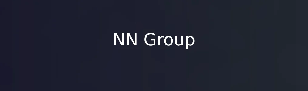 《NN Group》用户体验研究入门指南:5步掌握核心方法