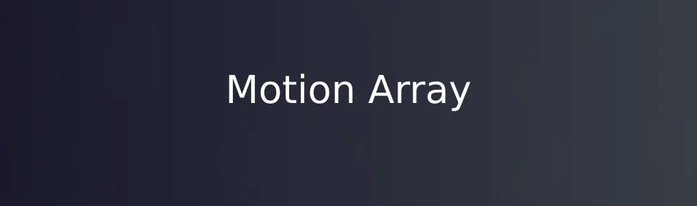 《Motion Array》使用教程:快速下载与应用视频素材