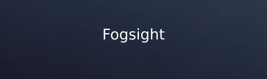《Fogsight》动画制作入门:5步快速生成AI动画