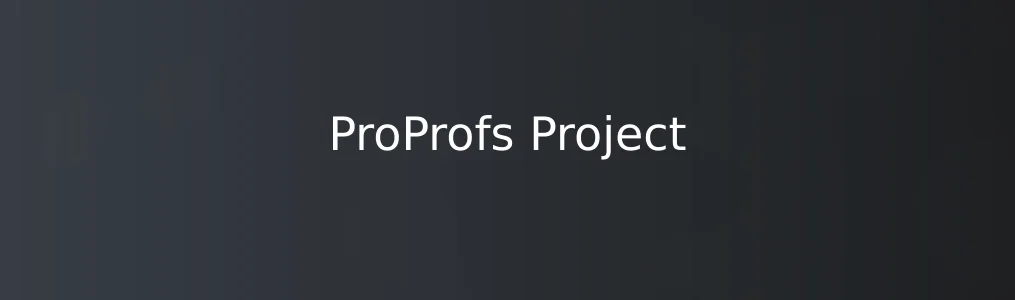 ProProfs Project特色图片