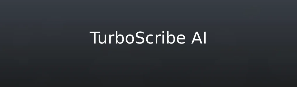 《TurboScribe AI》使用教程:3步完成语音转文字