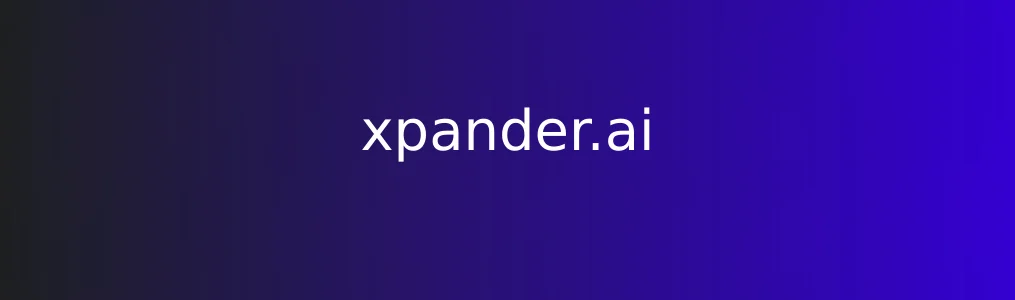 《xpander.ai》使用教程:快速创建AI智能体的5个步骤