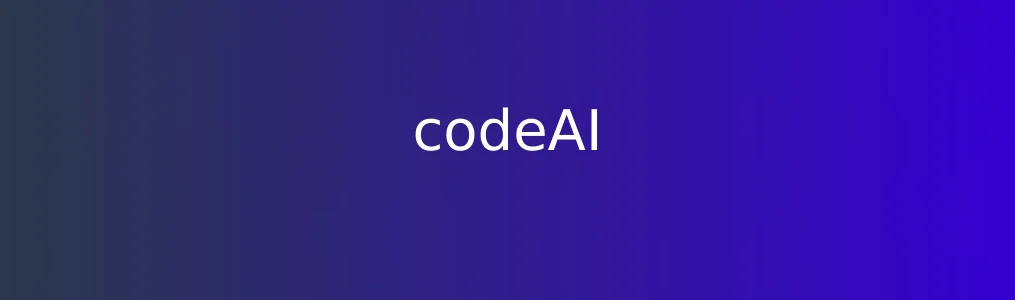 《codeAI》使用教程:3步实现智能代码补全与优化