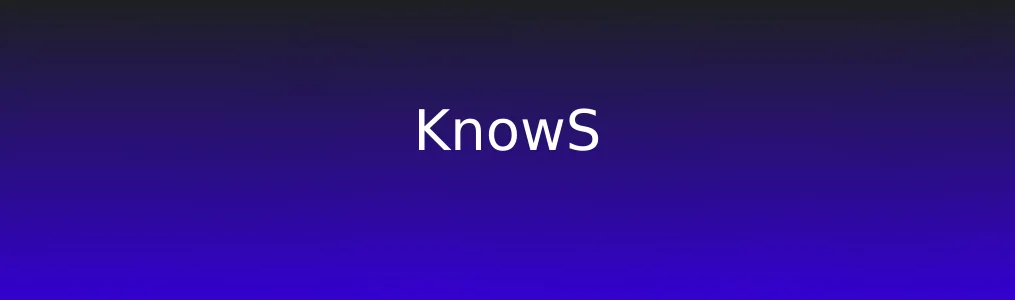 KnowS特色图片